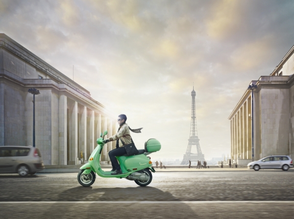 Photograph Jim Smithson Monter Mon Vespa on One Eyeland